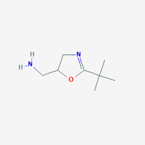2-t-Butyl-5-(aminomethyl)oxazoline