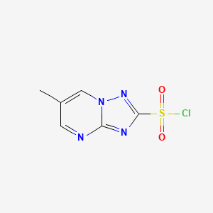 6-Methyl-1,2,4-triazolo[1,5-a]pyrimidine-2-sulfonyl chloride