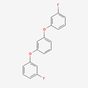 molecular formula C18H12F2O2 B8553195 1,3-Bis(3-fluorophenoxy)benzene CAS No. 500577-27-5