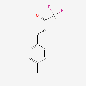 B8553244 3-Buten-2-one, 1,1,1-trifluoro-4-(4-methylphenyl)-, (E)- CAS No. 96107-01-6