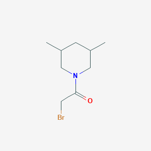 2-Bromo-1-(3,5-dimethyl-piperidin-1-yl)-ethanone