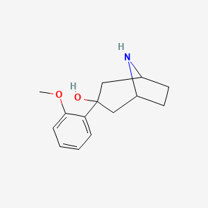 3-(2-Methoxyphenyl)-8-azabicyclo[3.2.1]octan-3-ol