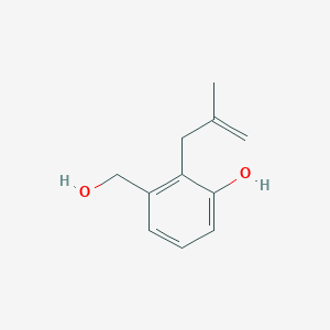 3-(Hydroxymethyl)-2-(2-methylallyl)phenol