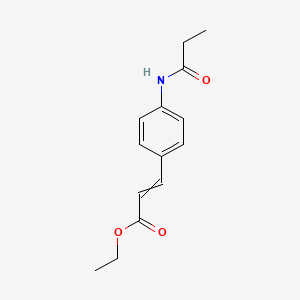 Ethyl 4-propionamidocinnamate
