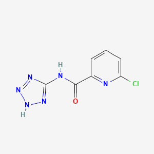 N-(5-tetrazolyl)-6-chloro-2-pyridinecarboxamide