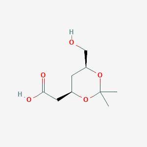 molecular formula C9H16O5 B8553438 Rosuvastatin impurity 42 