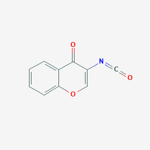 molecular formula C10H5NO3 B8553456 3-Isocyanatochromone 