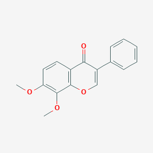 4H-1-Benzopyran-4-one,7,8-dimethoxy-3-phenyl-