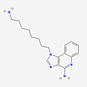 1-(8-aminooctyl)-1H-imidazo[4,5-c]quinolin-4-amine