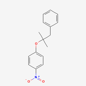 1-[(2-Methyl-1-phenylpropan-2-yl)oxy]-4-nitrobenzene