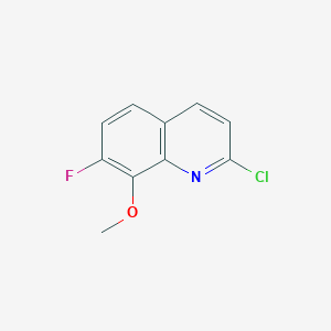 2-Chloro-7-fluoro-8-methoxyquinoline