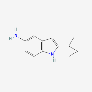 2-(1-methyl-cyclopropyl)-1H-indol-5-ylamine