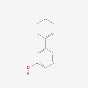 molecular formula C12H14O B8554126 3-(Cyclohex-1-en-1-yl)phenol 