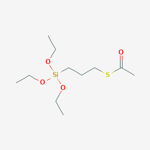 molecular formula C11H24O4SSi B8554138 S-[3-(Triethoxysilyl)propyl] ethanethioate CAS No. 220727-01-5