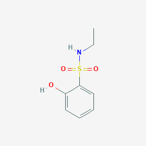 molecular formula C8H11NO3S B8554175 N-Ethyl-2-hydroxyl-benzenesulfonamide 