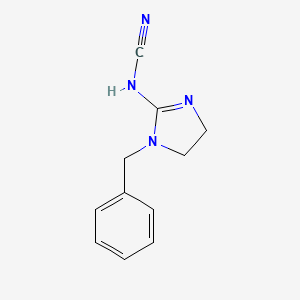 N-(1-benzylimidazolidin-2-ylidene)cyanamide