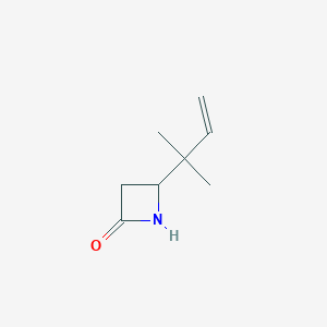 4-(1,1-Dimethyl-prop-2-enyl)-azetidin-2-one