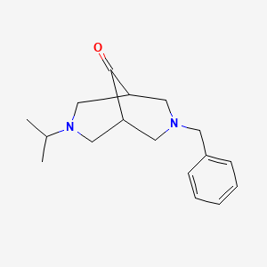 3-Benzyl-7-isopropyl-3,7-diazabicyclo[3.3.1]nonan-9-one