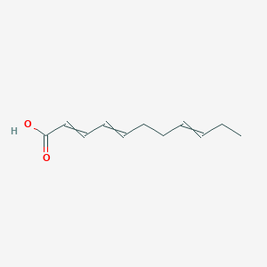 molecular formula C11H16O2 B8554544 Undeca-2,4,8-trienoic acid CAS No. 824416-99-1