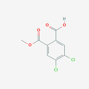 2-Carbomethoxy 4,5-dichlorobenzoic acid