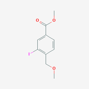 Methyl 3-iodo-4-(methoxymethyl)benzoate