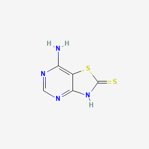 7-Aminothiazolo[4,5-d]pyrimidine-2(3H)-thione