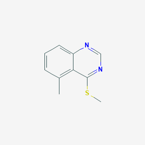 5-Methyl-4-(methylthio)quinazoline