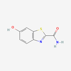 molecular formula C8H6N2O2S B8555115 2-Carbamyl-6-hydroxybenzothiazole 