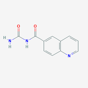 N-aminocarbonyl-6-quinolinecarboxamide