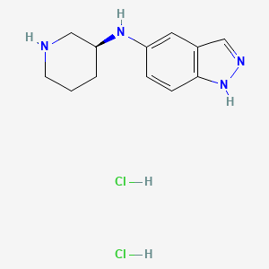 (S)-N-(Piperidin-3-yl)-1H-indazol-5-amine Dihydrochloride
