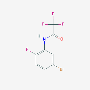 N-(5-bromo-2-fluorophenyl)-2,2,2-trifluoroacetamide