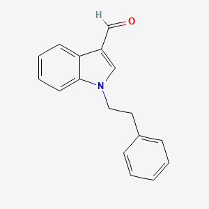 1-Phenethyl-1H-indole-3-carbaldehyde