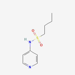 molecular formula C9H14N2O2S B8555597 n-butyl-N-4-pyridylsulphonamide 