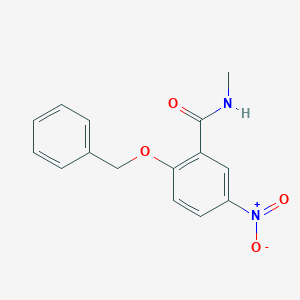 2-(benzyloxy)-N-methyl-5-nitrobenzamide