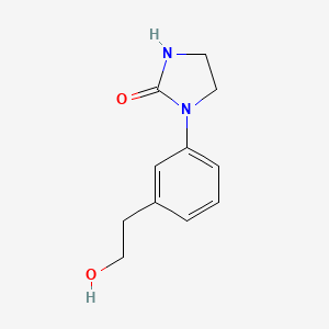1-[3-(2-Hydroxyethyl)phenyl]-2-imidazolidinone