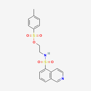 5-Isoquinolinesulfonamide,n-[2-[[(4-methylphenyl)sulfonyl]oxy]ethyl]-