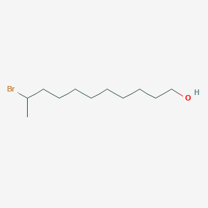 molecular formula C11H23BrO B8555709 10-Bromo-undecan-1-ol 