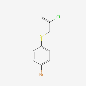 (4-Bromophenyl)(2-chloroallyl)sulfane