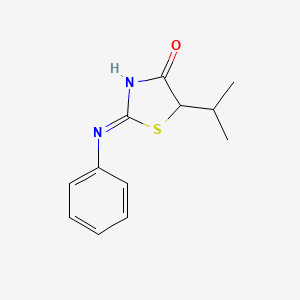 2-(Phenylimino)-5-isopropylthiazolidine-4-one