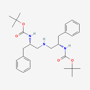 N,N-bis[(2S)-2-(tert-butoxycarbonylamino)-3-phenylpropyl]amine