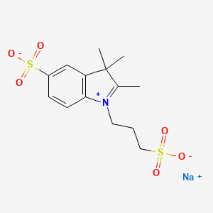 Sodium 2,3,3-Trimethyl-1-(3-sulfonatopropyl)-3H-indolium-5-sulfonate