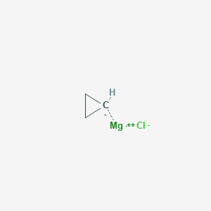 molecular formula C3H5ClMg B8555983 Cyclopropylmagnesium chloride 