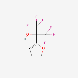 2-(1-Hydroxyhexafluoroisopropyl)furan