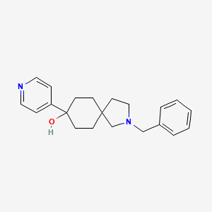 2-Benzyl-8-(pyridin-4-yl)-2-azaspiro[4.5]decan-8-ol