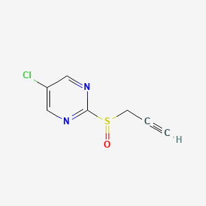 2-Propargylsulfinyl-5-chloropyrimidine