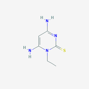 4,6-diamino-1-ethyl-2-(1H)-pyrimidinethione
