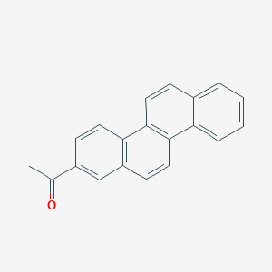molecular formula C20H14O B8556131 1-(Chrysen-2-YL)ethan-1-one CAS No. 68723-53-5