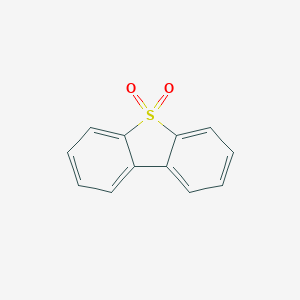 molecular formula C12H8O2S B085562 Dibenzothiophene sulfone CAS No. 1016-05-3
