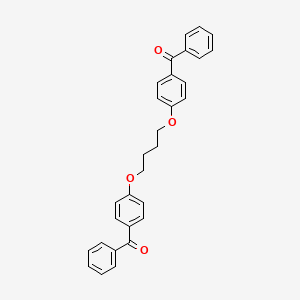 molecular formula C30H26O4 B8556247 1,4-Bis(4-benzoylphenoxy)butane CAS No. 52206-95-8