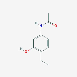 molecular formula C10H13NO2 B8556264 N-(4-ethyl-3-hydroxyphenyl)acetamide 